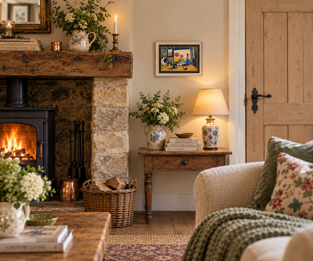 How to Choose Original Art for a Cottage Home