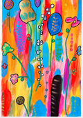 Botanical Daydream - Original Contemporary Abstract Painting