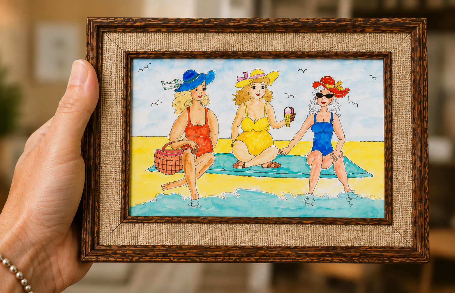 Ladies that Lunch at the Beach - Ice Cream, Sunshine & Friendship