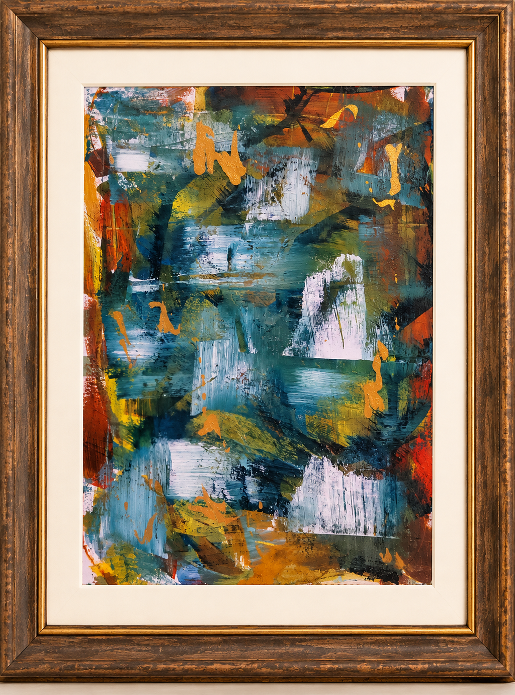 Depth and Light – Original Abstract Acrylic Painting