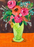 Garden Nocturne -Original Acrylic Painting