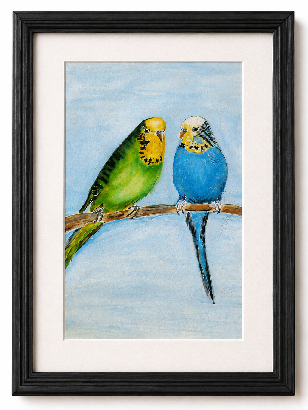 Jack and Joey - Two Sweet Budgerigars