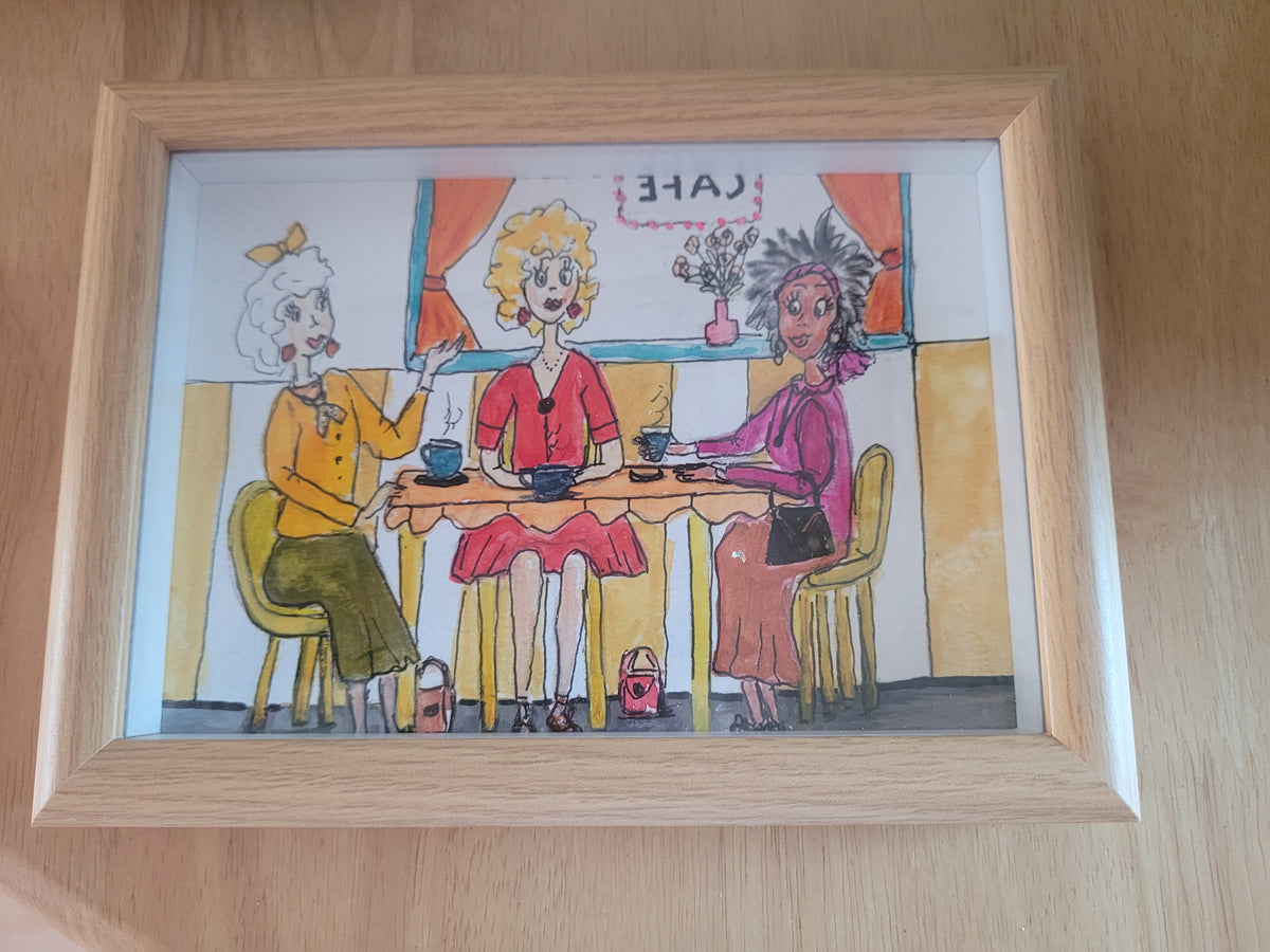 Gossip in the Café