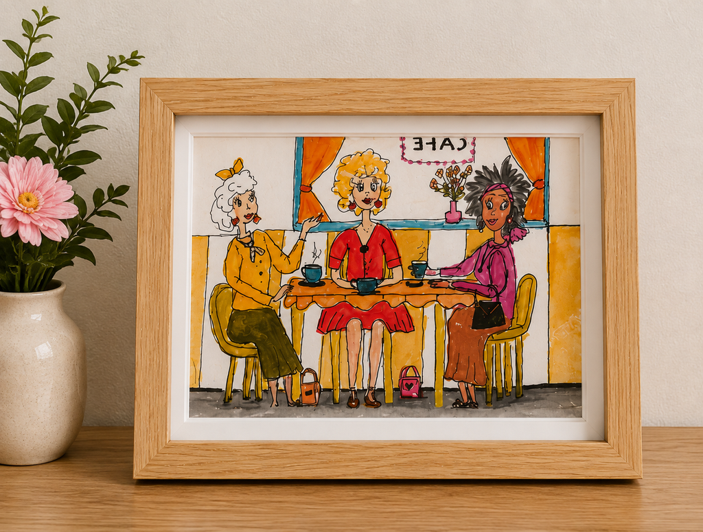 Gossip in the Café
