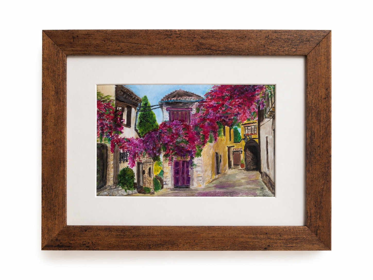 Tuscan Street in Bloom